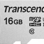 Transcend 300s microSDHC 16GB Class 10 U1 V30 A1 UHS-I