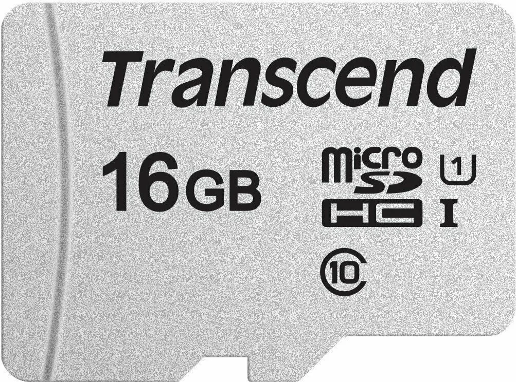 20210304144655_transcend_300s_microsdhc_16gb_u1 Transcend 300s microSDHC 16GB Class 10 U1 V30 A1 UHS-I - Image 1