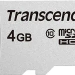Transcend 300s microSDHC 4GB Class 10 U3 V30 A1 UHS-I