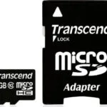 Transcend microSDHC 8GB Class 10 High Speed με αντάπτορα