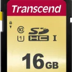 Transcend 500S SDHC 16GB Class 10 U1 V30 UHS-I