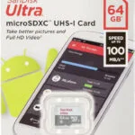 Sandisk Ultra microSDXC 64GB Class 10 U1 A1 UHS-I