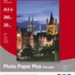 Canon SG-201 Φωτογραφικό Χαρτί Plus A3+ 260gr/m² για Εκτυπωτές Inkjet 20 Φύλλα (1686B032)