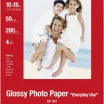 Canon GP-501 Φωτογραφικό Χαρτί Everyday Use A6 (10x15) 200gr/m² για Εκτυπωτές Inkjet 50 Φύλλα (0775B081)