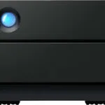 Lacie 2Big Raid Thunderbolt 3 / USB-C Εξωτερικός HDD 8TB Multi-Bay Μαύρο