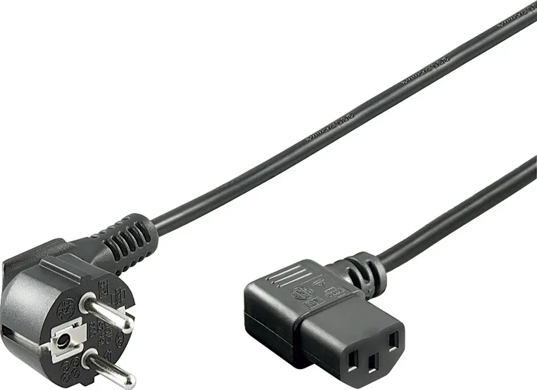 20210304163736_39343bd1 Goobay Schuko - IEC C15 Cable 1.5m Μαύρο 96042 - Image 1