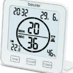 Beurer HM 22 Θερμόμετρo & Υγρασιόμετρo Επιτραπέζιο για Χρήση σε Εσωτερικό Χώρο