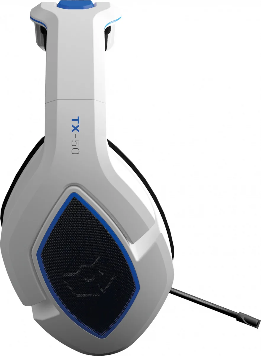 20210305122308_afaee3fb Gioteck TX50 Neckband / Over Ear Gaming Headset με σύνδεση 3.5mm Λευκό - Image 1