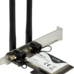 Inter-Tech DMG-33 Ασύρματη Κάρτα Δικτύου Wi‑Fi 5 (1300Mbps) PCI-e