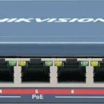 Hikvision DS-3E0310HP-E Unmanaged L2 PoE Switch με 7 Θύρες Gigabit (1Gbps) Ethernet