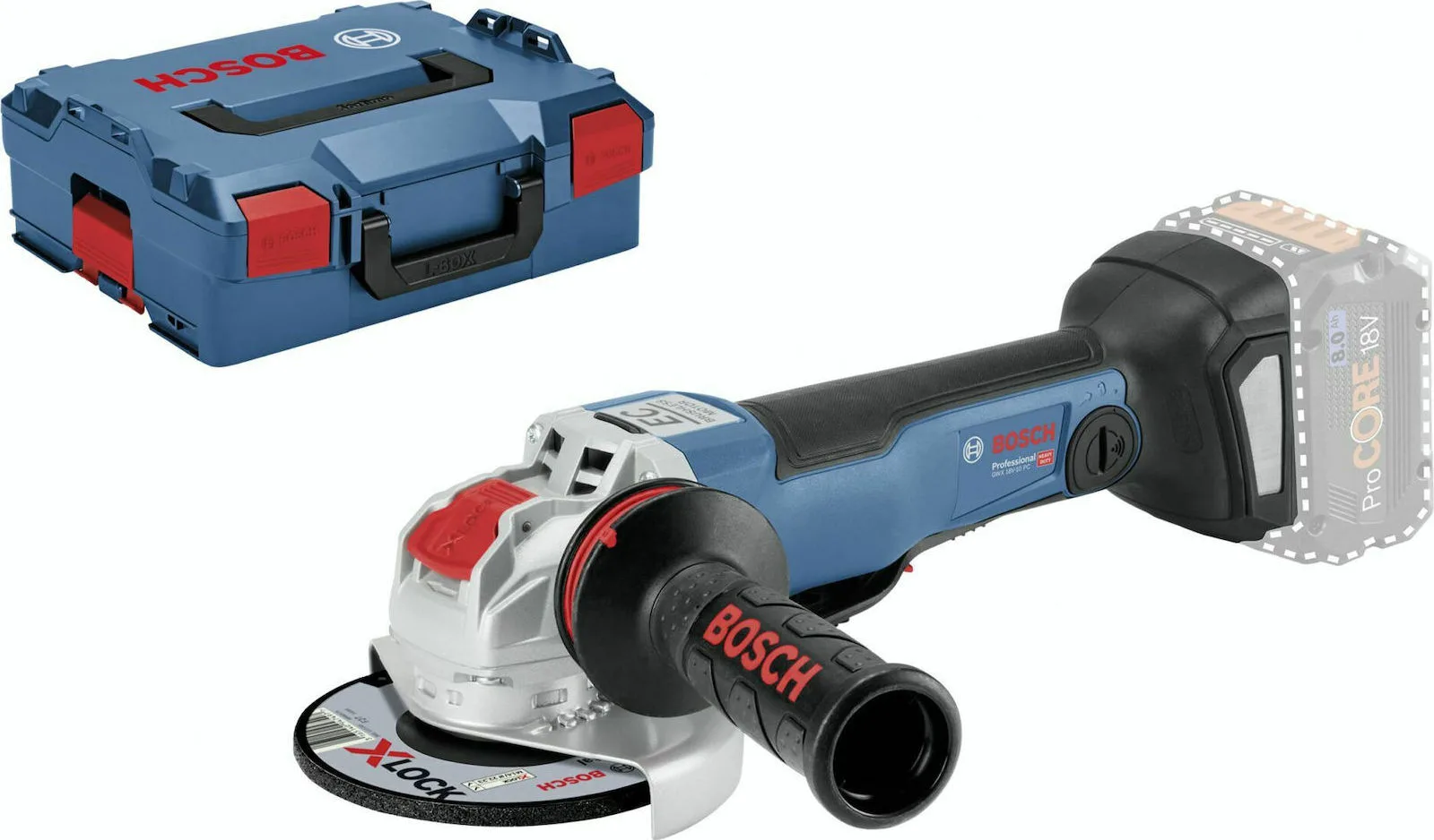 20210308151418_bosch_gwx_18_v_10_pc_trochos_125mm_mpatarias_solo_06017b0700 Bosch GWX 18 V-10 PC Τροχός 125mm Μπαταρίας 18V Solo - Image 1