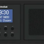 Technisat DigitRadio UP 1 Επιτραπέζιο Ραδιόφωνο Ρεύματος DAB+ με Bluetooth Μαύρο
