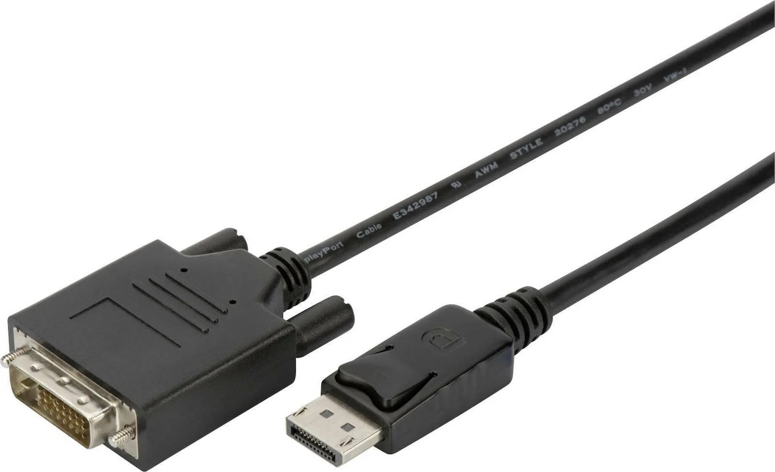 20210309092630_digitus_cable_dvi_d_male_displayport_male_3m_ak_340306_030_s Digitus Cable DVI-D male - DisplayPort male 3m (AK-340306-030-S) - Image 1