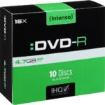Intenso Εγγράψιμα DVD-R 16x 4.7GB 10τμχ (4101652)