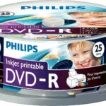 Philips Εγγράψιμα DVD-R 16x Printable 4.7GB Cake Box 25τμχ (DM4I6B25F/00)