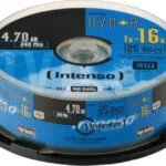 Intenso Εγγράψιμα DVD+R 16x 4.7GB Cake Box 25τμχ (4111154)