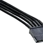 Be Quiet 15-Pin SATA III - 15-Pin SATA III Cable 30cm Μαύρο (BC020)
