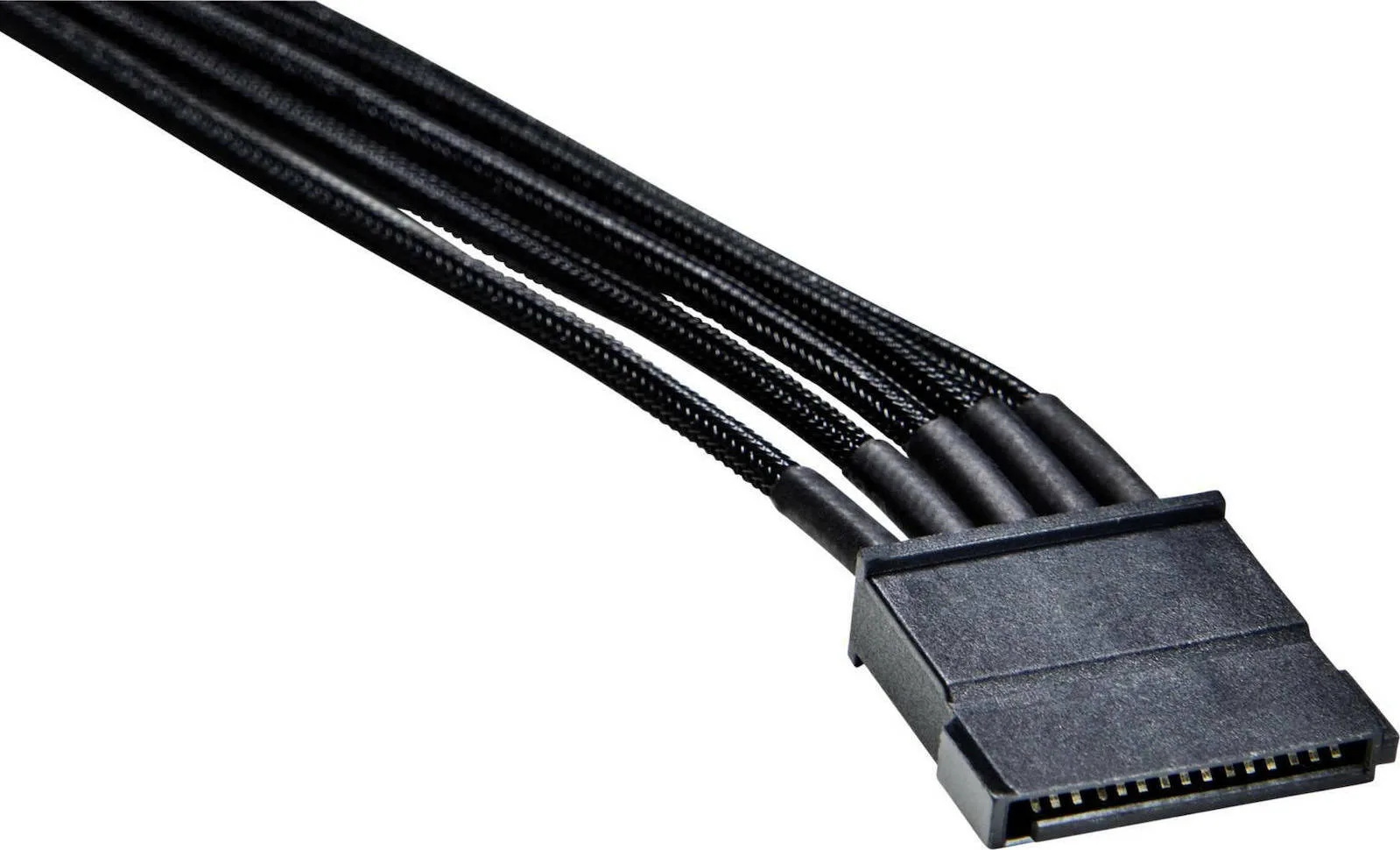 20210309102422_be_quiet_15_pin_sata_iii_cable_0_3m_mayro_bc020 Be Quiet 15-Pin SATA III - 15-Pin SATA III Cable 30cm Μαύρο (BC020) - Image 1