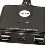 Aten 4x USB 2.0 Peripheral Sharing Switch