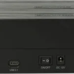 DeLock USB Type-C 3.1 Docking Station Docking Station για 2 Σκληρούς Δίσκους SATA 2.5" / 3.5" με σύνδεση USB 3.1 (63957)
