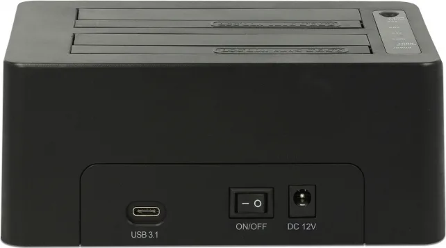 20210309103725_56ba2aea DeLock USB Type-C 3.1 Docking Station Docking Station για 2 Σκληρούς Δίσκους SATA 2.5" / 3.5" με σύνδεση USB 3.1 (63957) - Image 1