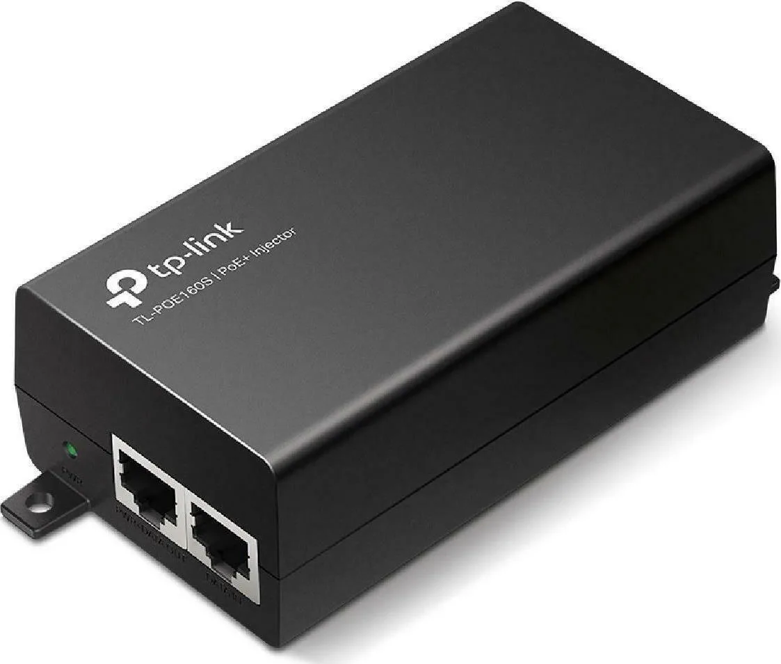 20210309103812_tp_link_gibagit_poe_injector_tl_poe160s_v1_802_3af_at TP-LINK TL-POE160S v1 PoE+ Injector - Image 1