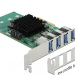 DeLock Κάρτα PCIe σε 4 θύρες USB 3.0 (89048)
