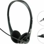 Equip Stereo Headset With Mute On Ear Multimedia Ακουστικά με μικροφωνο και σύνδεση 3.5mm Jack