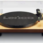 Lenco LS-50 LEN-LS50WD Πικάπ με Belt Drive, Προενίσχυση και Ενσωματωμένα Ηχεία Καφέ