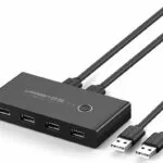 Ugreen Sharing Box USB 2.0 Hub 4 Θυρών με σύνδεση USB-A (30767)