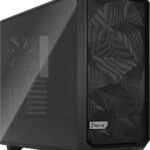 Fractal Design Meshify 2 Light Tempered Glass Gaming Midi Tower Κουτί Υπολογιστή με Πλαϊνό Παράθυρο Μαύρο