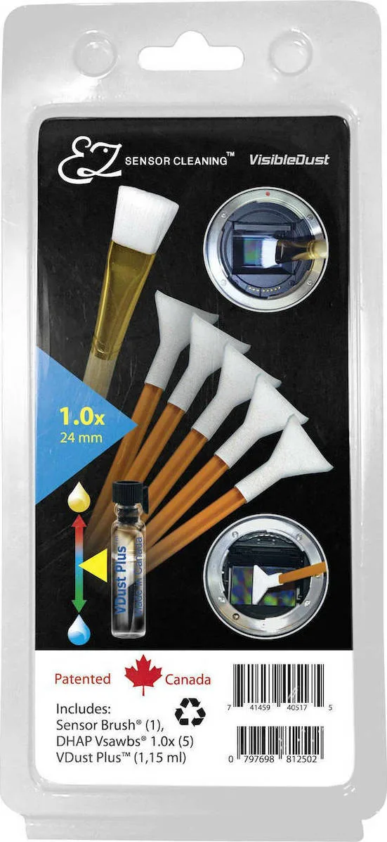 20210311152115_visible_dust_ez_plus_kit_vdust_1_0_orange_12300430 Visible Dust EZ Plus Kit Vdust 1.0 Καθαρισμός Αισθητήρα 12300430 - Image 1