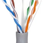 Lanberg U/UTP Cat.6 Καλώδιο Δικτύου Ethernet χωρίς ακροδέκτες 305m Γκρι 1τμχ LCU6-12CU-0305-S