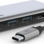 Belkin Connect USB-C Docking Station με HDMI 4K PD Γκρι