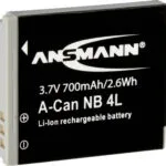 Ansmann Μπαταρία Φωτογραφικής Μηχανής A-Can NB-4 L 5022263 Ιόντων-Λιθίου (Li-ion) 700mAh Συμβατή με Canon