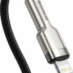 Baseus Cafule Metal Braided USB-C to Lightning Cable 20W Μαύρο 0.25m (CATLJK-01)