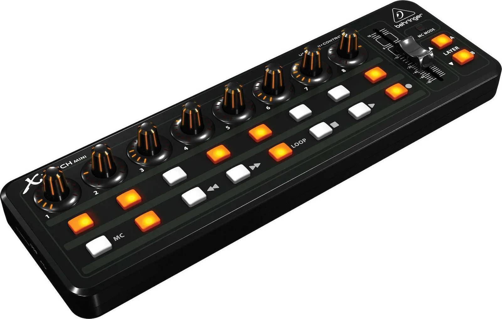 20210317162648_0fb394c3 Behringer Midi Controller X-Touch Mini σε Μαύρο Χρώμα - Image 1