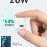 Aukey Φορτιστής Χωρίς Καλώδιο με Θύρα USB-C 20W Power Delivery Λευκός (PA-B1)