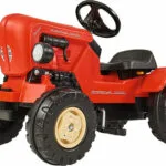 Big Porsche Diesel Junior Pedal Tractor Περπατούρα Ride On για 3+ Μηνών 800056560 Κόκκινη