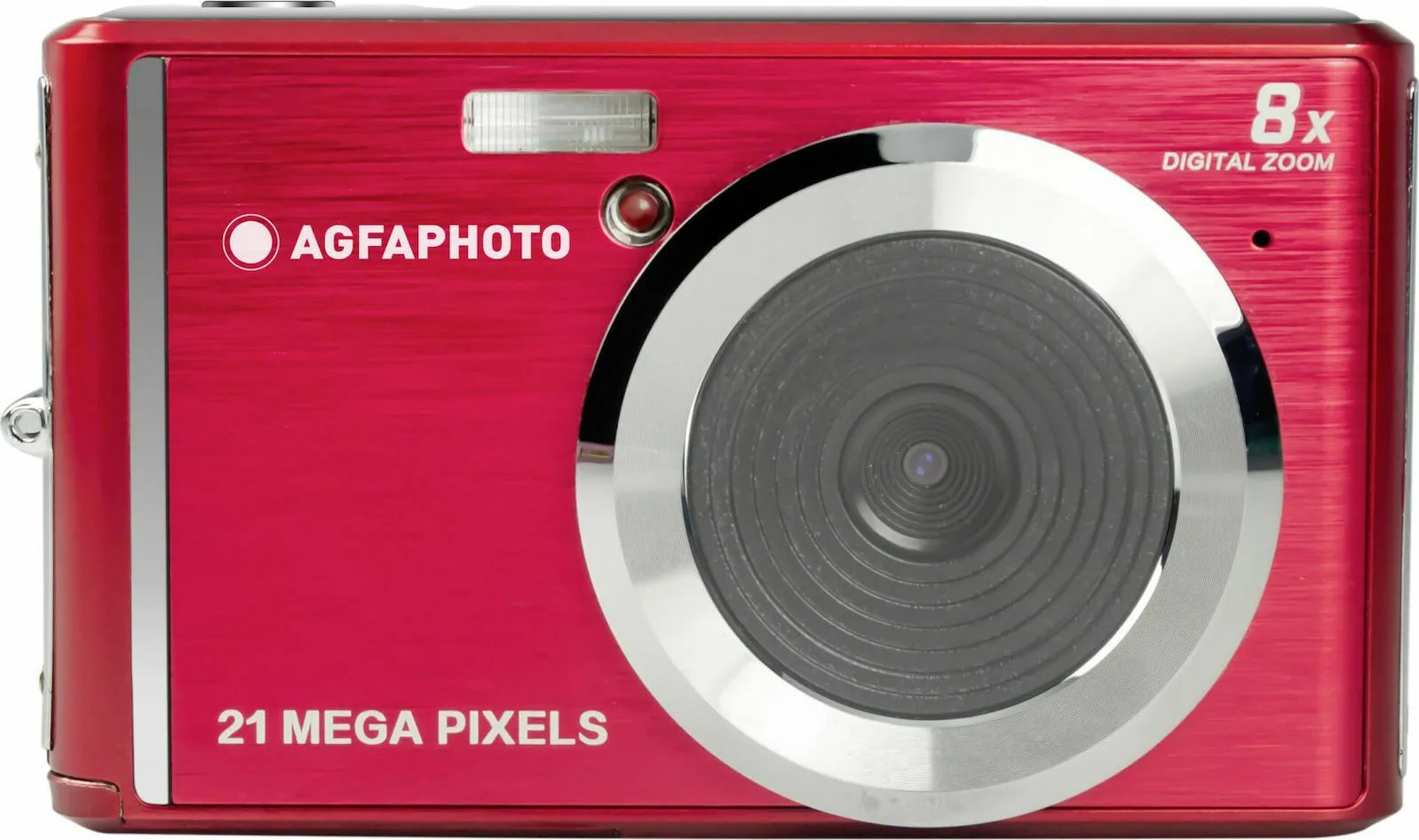 20210318155135_cd4cdaca AgfaPhoto DC5200 Compact Φωτογραφική Μηχανή 21MP με Οθόνη 2.4" και Ανάλυση Video 1280 x 720 pixels Κόκκινη - Image 1