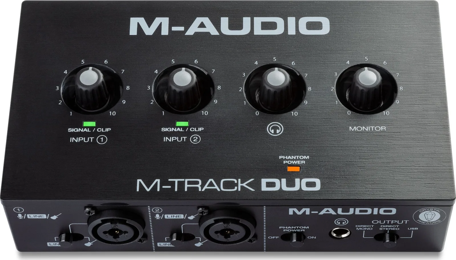 20210318160400_6c8e3ac4 M-Audio M-Track Duo Εξωτερική Επαγγελματική Κάρτα Ήχου με Σύνδεση USB - Image 1