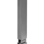 Reflecta Βάση Projector Οροφής Ceiling Mount Tapa L 430-650 με Μέγιστο Φορτίο 12kg Ασημί