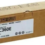 Ricoh SP C360 Γνήσιο Toner Laser Εκτυπωτή Κυανό 1500 Σελίδων (408189)