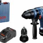 Bosch GBH 18V-34 CF Kit Κρουστικό Σκαπτικό Πιστολέτο Μπαταρίας Brushless 18V 2x5.5Ah με Υποδοχή SDS Plus 0611914003
