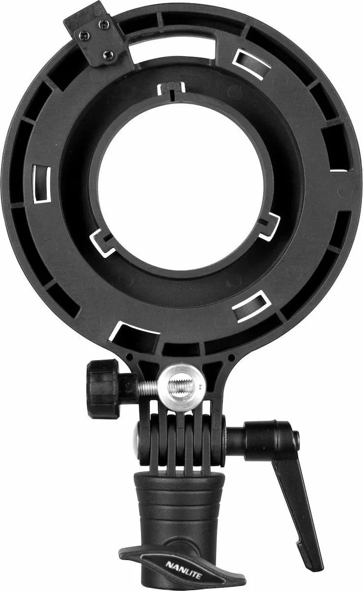 20210326113422_nanlite_forza_60_bowens_mount_adapter_as_ba_fz60 Nanlite Forza 60 Bowens Mount Adapter Αξεσουάρ για Studio AS-BA-FZ60 NL-FZ60-BA - Image 1