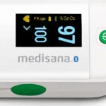Medisana PM 100 Connect Παλμικό Οξύμετρο Δακτύλου με Bluetooth Λευκό