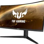 Asus TUF Gaming VG34VQL1B Ultrawide VA HDR Curved Gaming Monitor 34" QHD 3440x1440 165Hz με Χρόνο Απόκρισης 1ms GTG