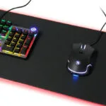iBox IMPG5 Gaming Mouse Pad XXL 800mm με RGB Φωτισμό Μαύρο