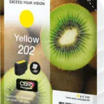 Epson 202 Γνήσιο Μελάνι Εκτυπωτή InkJet Κίτρινο (C13T02F44010)