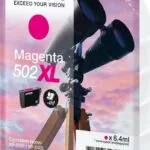 Epson 502XL Γνήσιο Μελάνι Εκτυπωτή InkJet Ματζέντα (C13T02W34010)
